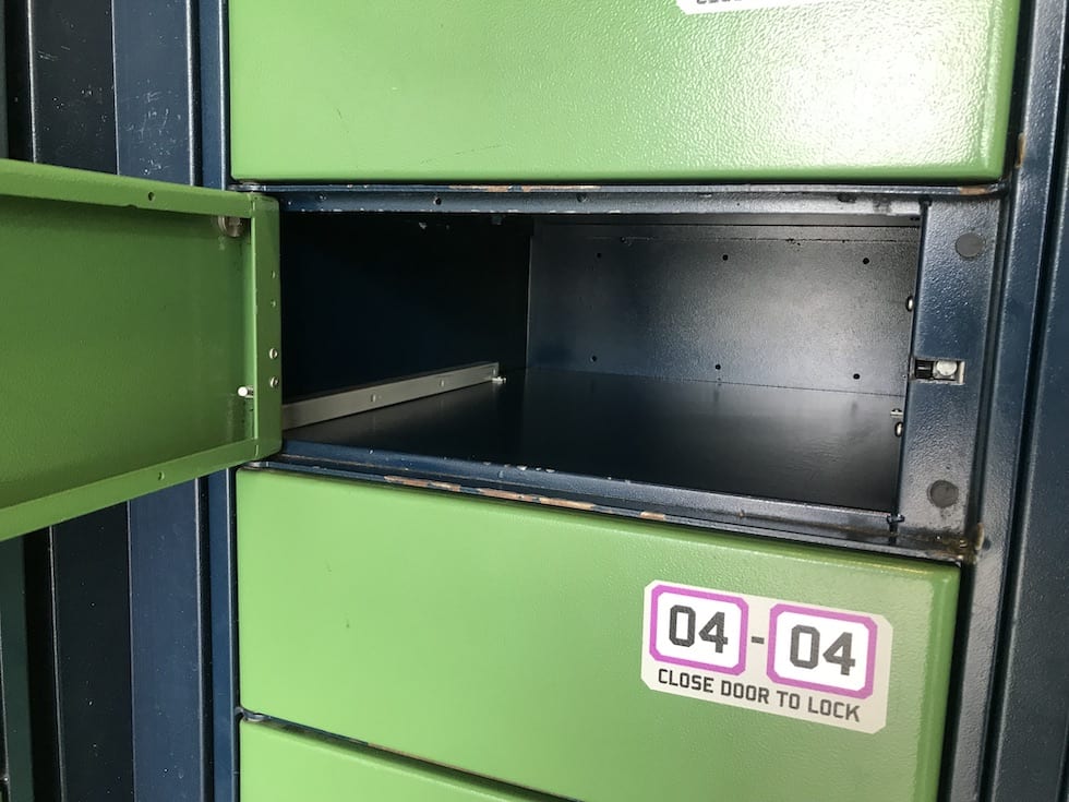 Universal Orlando now charges for all but their smallest lockers
