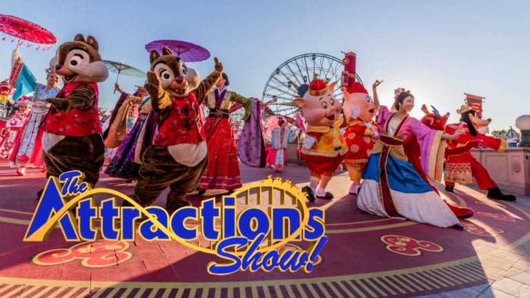 The Attractions Show – Lunar New Year at Disneyland; Sesame Street construction; latest news