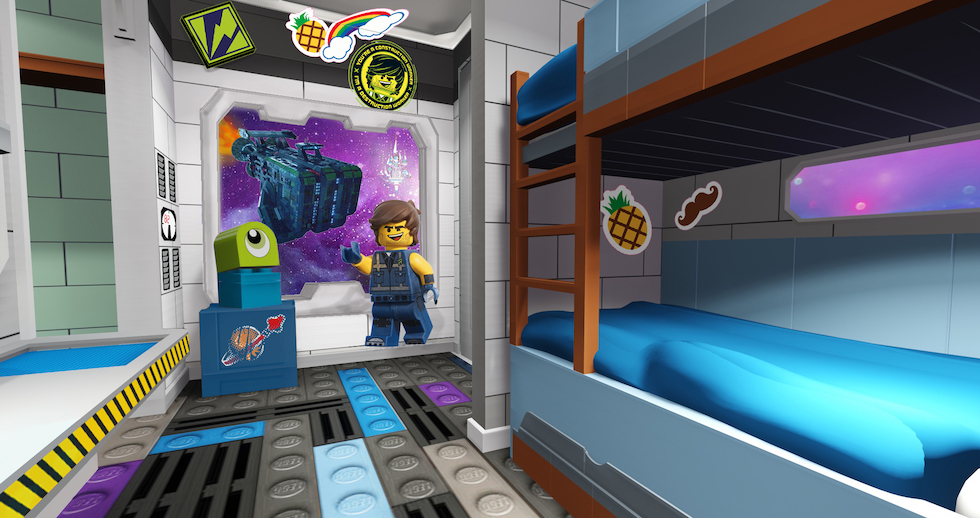 New Lego Movie Worldthemed rooms now available at Legoland Hotel in