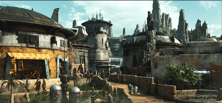 Galaxy’s Edge elements show up in ‘The Mandalorian’ and ‘Star Wars Jedi: Fallen Order’