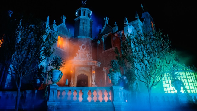 Haunted Mansion, the number on voted on attraction for the Magic Kingdom Top Rides.