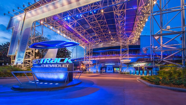 Test Track, located in World Discovery at Epcot.