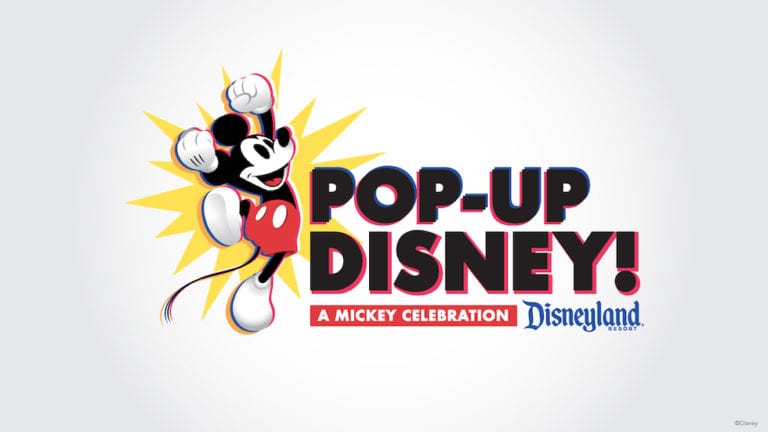 Pop-Up Disney! A Mickey Celebration coming to Disneyland Resort