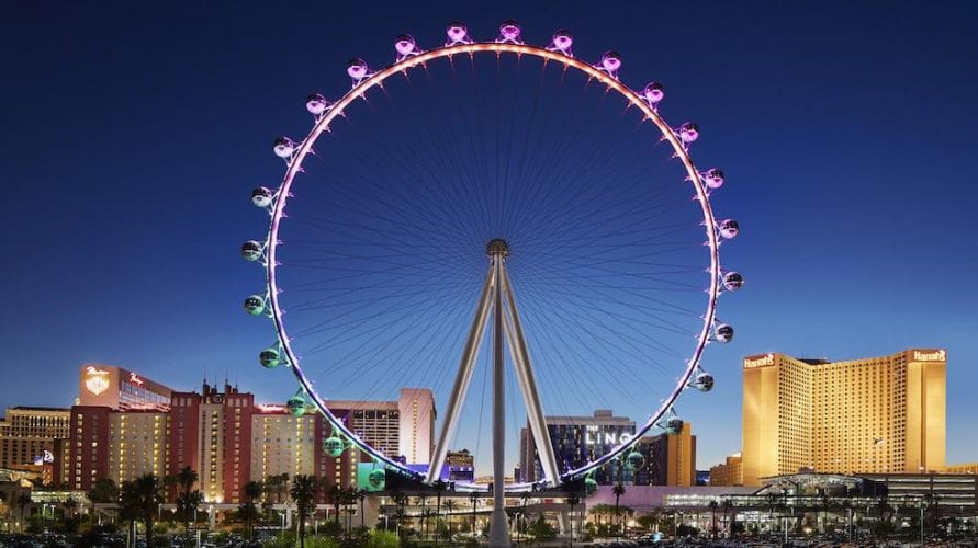 high roller observation wheel