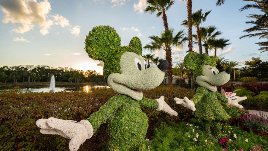 four seasons resort orlando mickey topiary