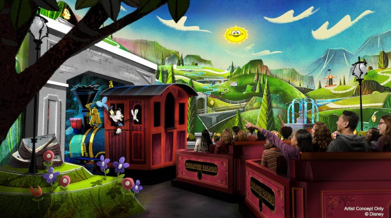 Mickey and Minnie’s Runaway Railway announced for Disneyland park