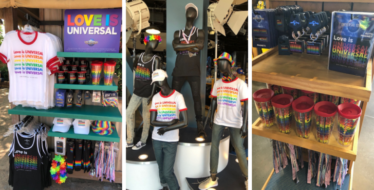 PHOTOS: Universal Orlando releases ‘Love Is Universal’ merchandise for Pride month