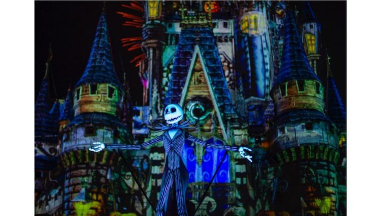 First look at Jack Skellington puppet in ‘Disney’s Not So Spooky Spectacular’ fireworks