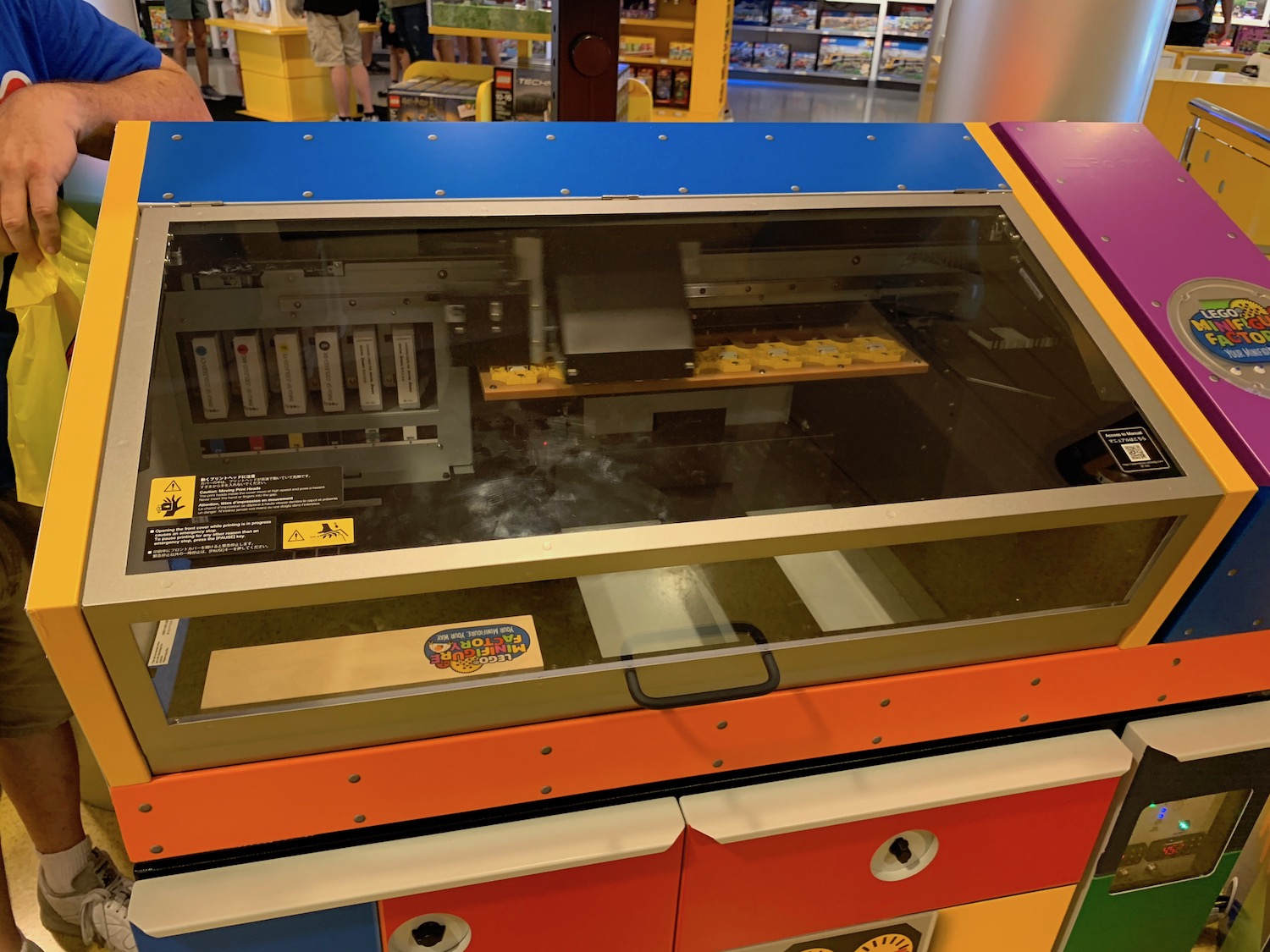 Build your own custom Minifigure at The Lego Store at Disney Springs