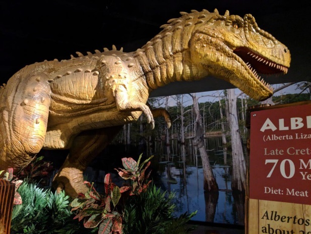 Graceland Exhibition Center dinosaur