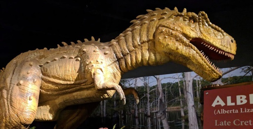 graceland exhibition center dinosaur