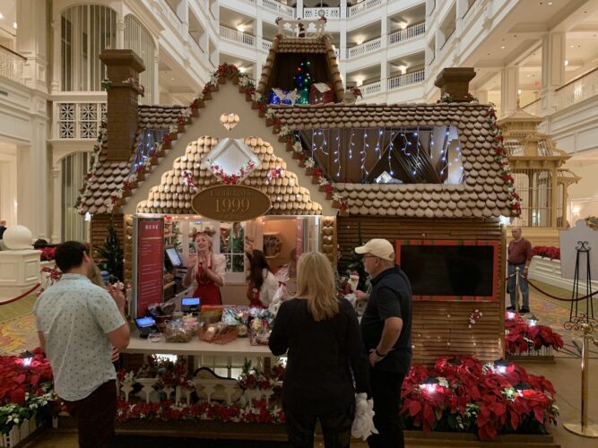 Disney Grand Floridian Gingerbread house