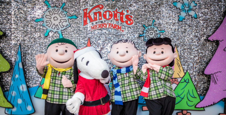 Celebrate Christmas with Snoopy at Knott’s Merry Farm 2019 starting Nov. 22