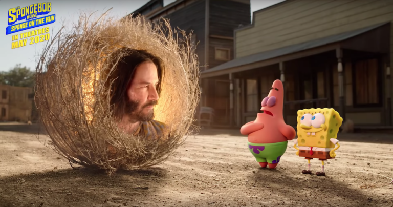 New trailer for ‘SpongeBob Movie’ has Gary go missing, and a wild Keanu Reeves appears