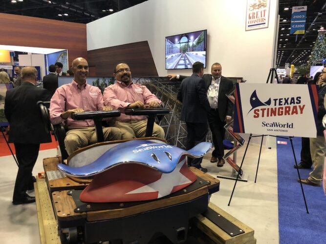 Seaworld Stingray Ride SeaWorld parks reveal ride cars, details for 2020 attractions at IAAPA 2019
