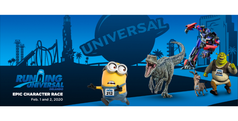 Characters revealed for inaugural Running Universal race at Universal Orlando