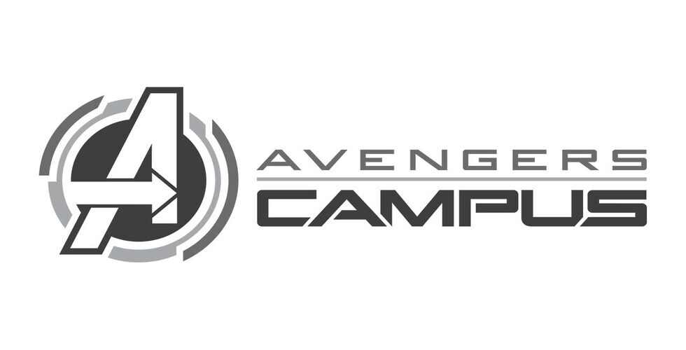 Avengers Campus summer 2020 logo