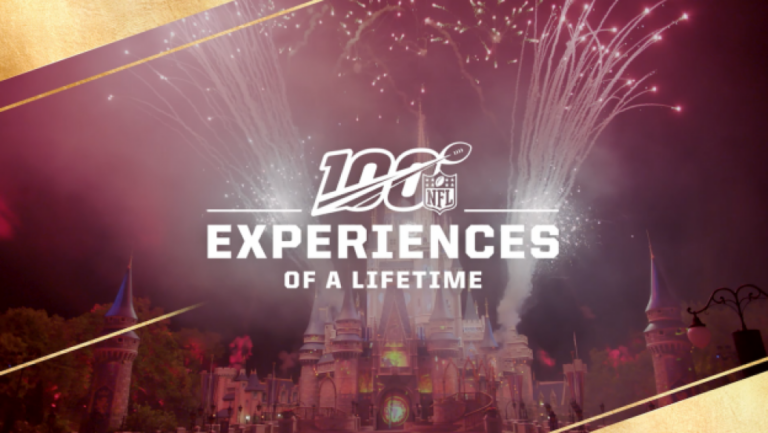 Win an NFL100 Experience of a Lifetime with a Super Bowl Champion at Walt Disney World