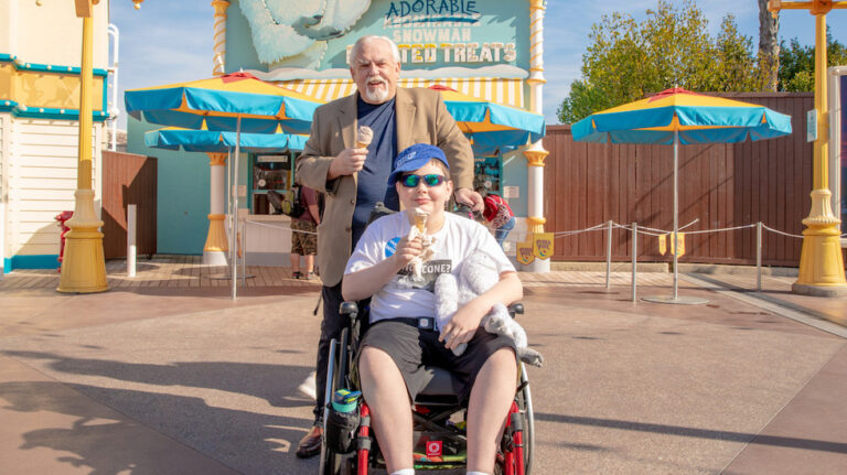 Dreams come true for boy who wished to meet John Ratzenberger at Disneyland