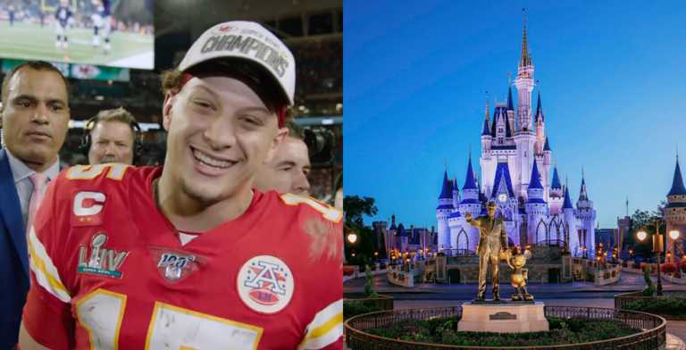 Super Bowl MVP Patrick Mahomes ‘going to Disney World’ after Kansas City Chiefs’ win