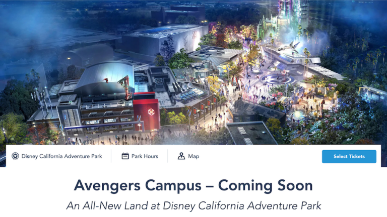 Avengers Campus opening now delayed at Disneyland Resort