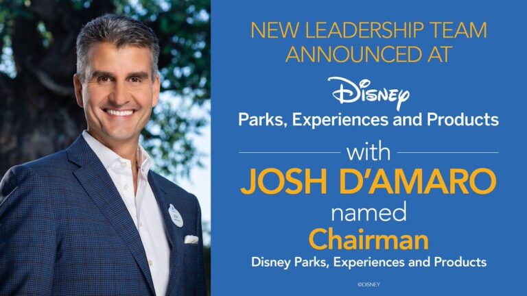 New leadership team announced for Disney Parks, Experiences and Products