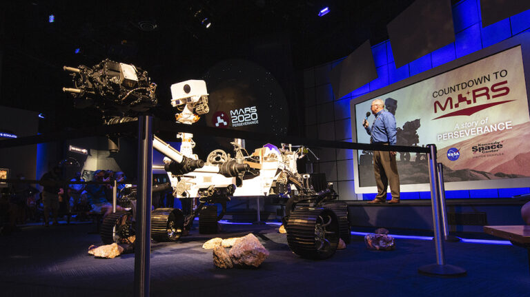 ‘Rover Fever’ comes to Kennedy Space Center with reveal of spacecraft replicas