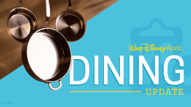 Select Walt Disney World dining reservations now open for bookings