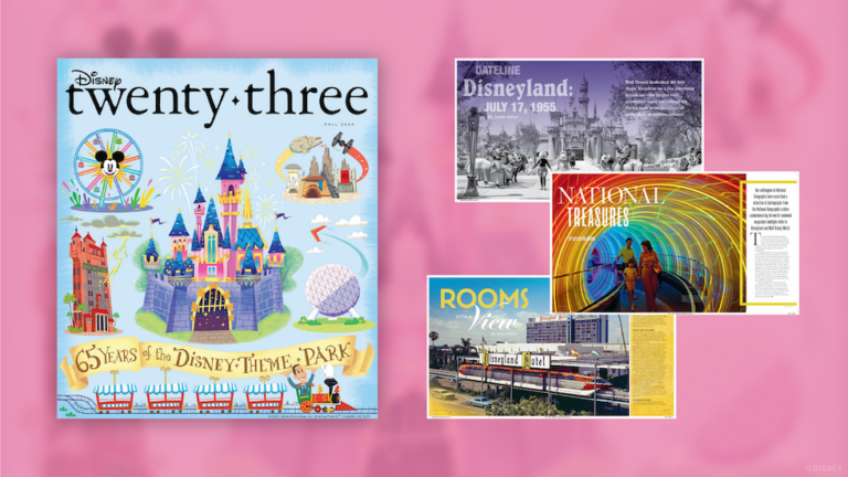 D23 celebrates 65 years of the Disney theme park with stand-alone fall issue