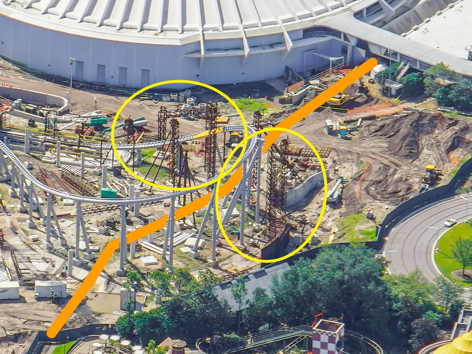 Photo Update: Canceled and continued projects at Disney World