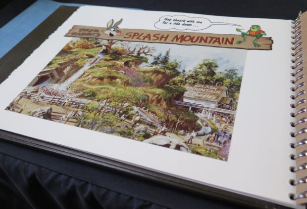 Disneyland Auction, Van Eaton Galleries, Splash Mountain pitch book
