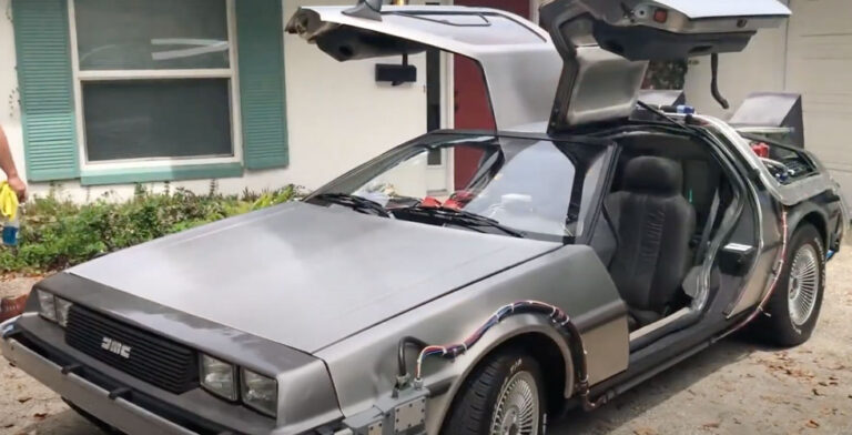Subscriber Exclusive: Homemade ‘Back To The Future’ DeLorean interview