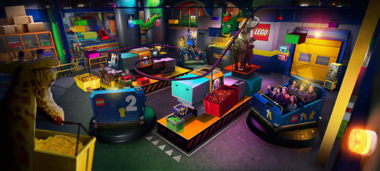 First video footage of Lego Factory Adventure dark ride