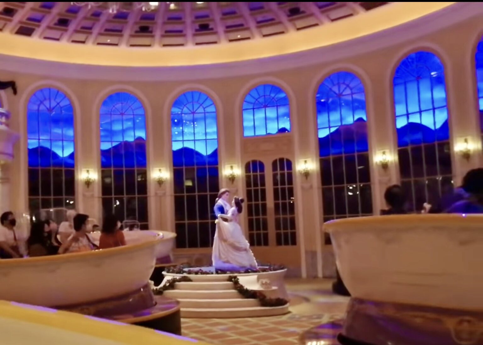 Full look at the 'Beauty and the Beast' ride at Tokyo Disneyland
