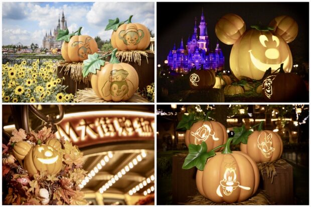 Shanghai Disneyland, Halloween decor