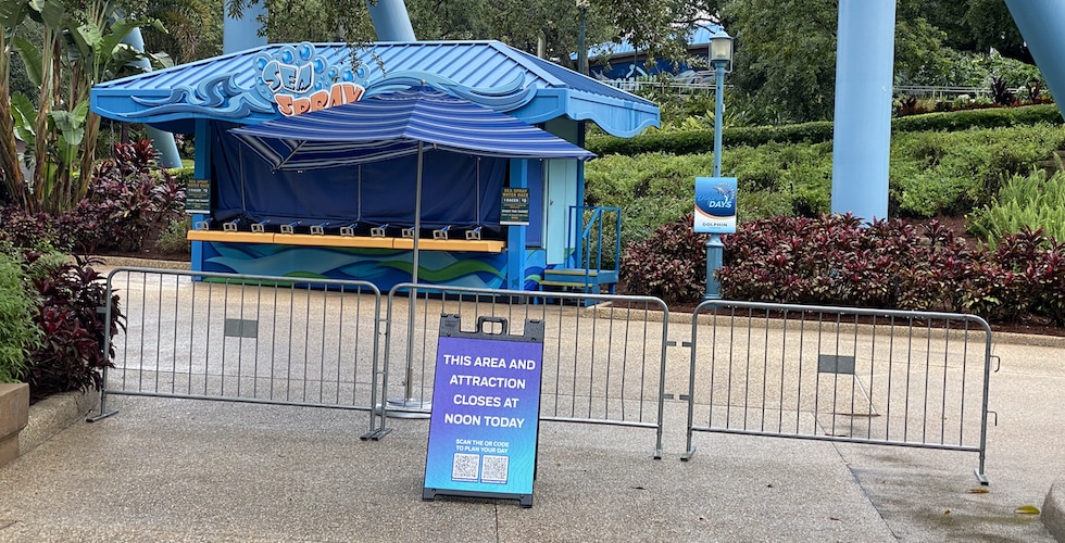 SeaWorld Orlando closing whole sections of the park at times