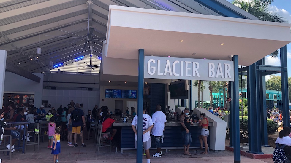 glacier bar