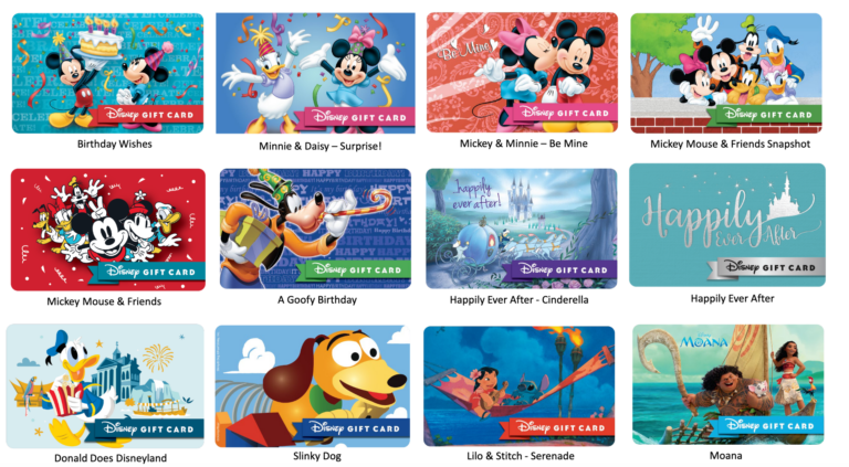 shopDisney introduces over 60 new Disney gift card designs