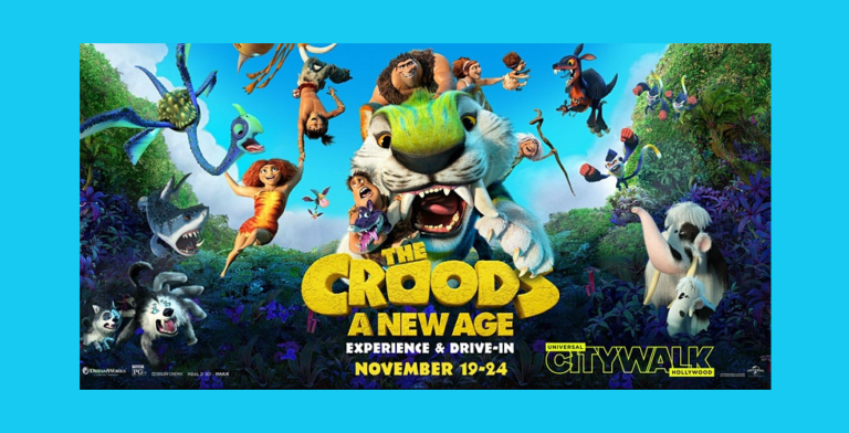 Universal CityWalk Hollywood hosting ‘Croods: A New Age’ drive-in screening