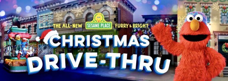 Sesame Place introduces an all-new ‘Furry & Bright Christmas Drive-Thru’