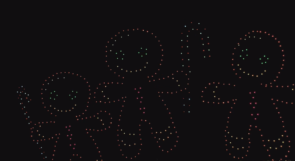 Walmart lights up the sky with new Holiday Drone Light Show