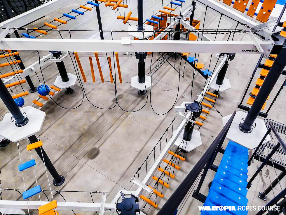 World's largest indoor ropes course arrives in Ohio