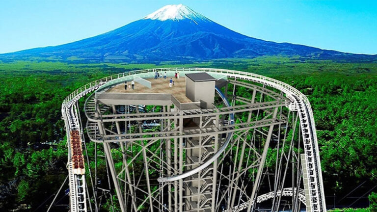 Roller coaster observation deck will allow views of Mt. Fuji without the thrills