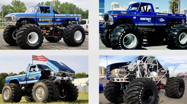 Hot Wheels Ultimate Drive-Thru monster trucks
