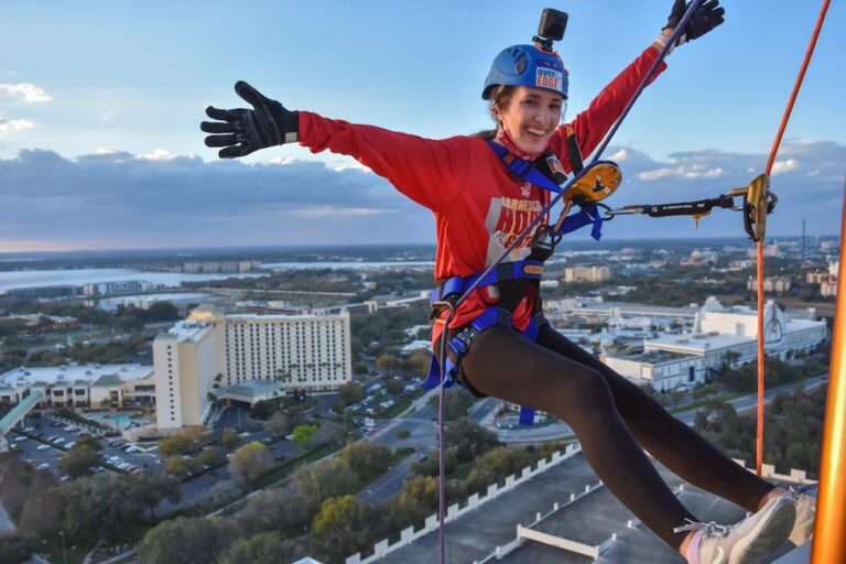 The exhilarating experience of going ‘Over the Edge’ for Give Kids the World