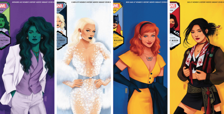 Artist Jen Bartel pays tribute to the women of Marvel