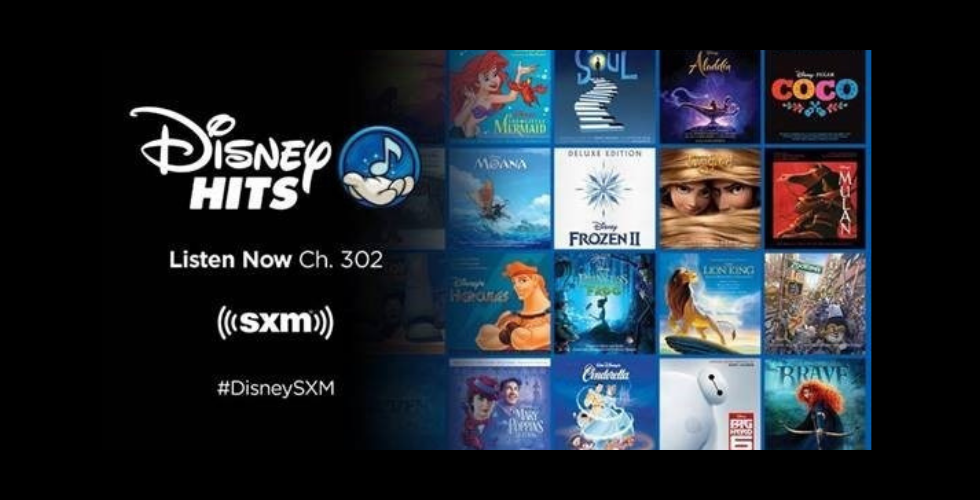 Disney Hits Channel now available on the SirirusXM app or channel 302. 