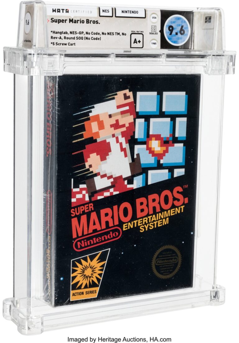 Forgotten Super Mario Bros. game will set world record as most expensive video game ever sold
