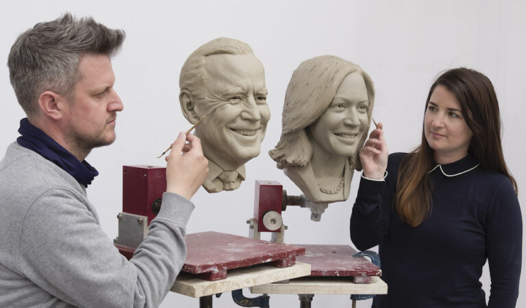 President Joe Biden, Vice President Kamala Harris wax figures now in production by Madame Tussauds