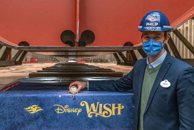 Disney Cruise Line reaches key construction milestone on Disney Wish